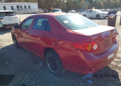 2010 Toyota Corolla Le z USA, uszkodzony, nr VIN 2T1BU4EE1AC438588
